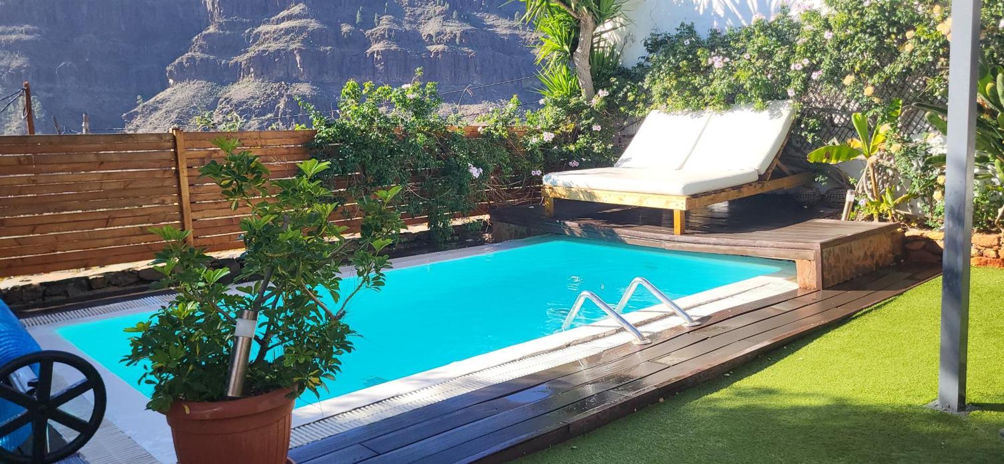 Casa Agustin Pool 27 ºc Villa ฟาตากา ภายนอก รูปภาพ
