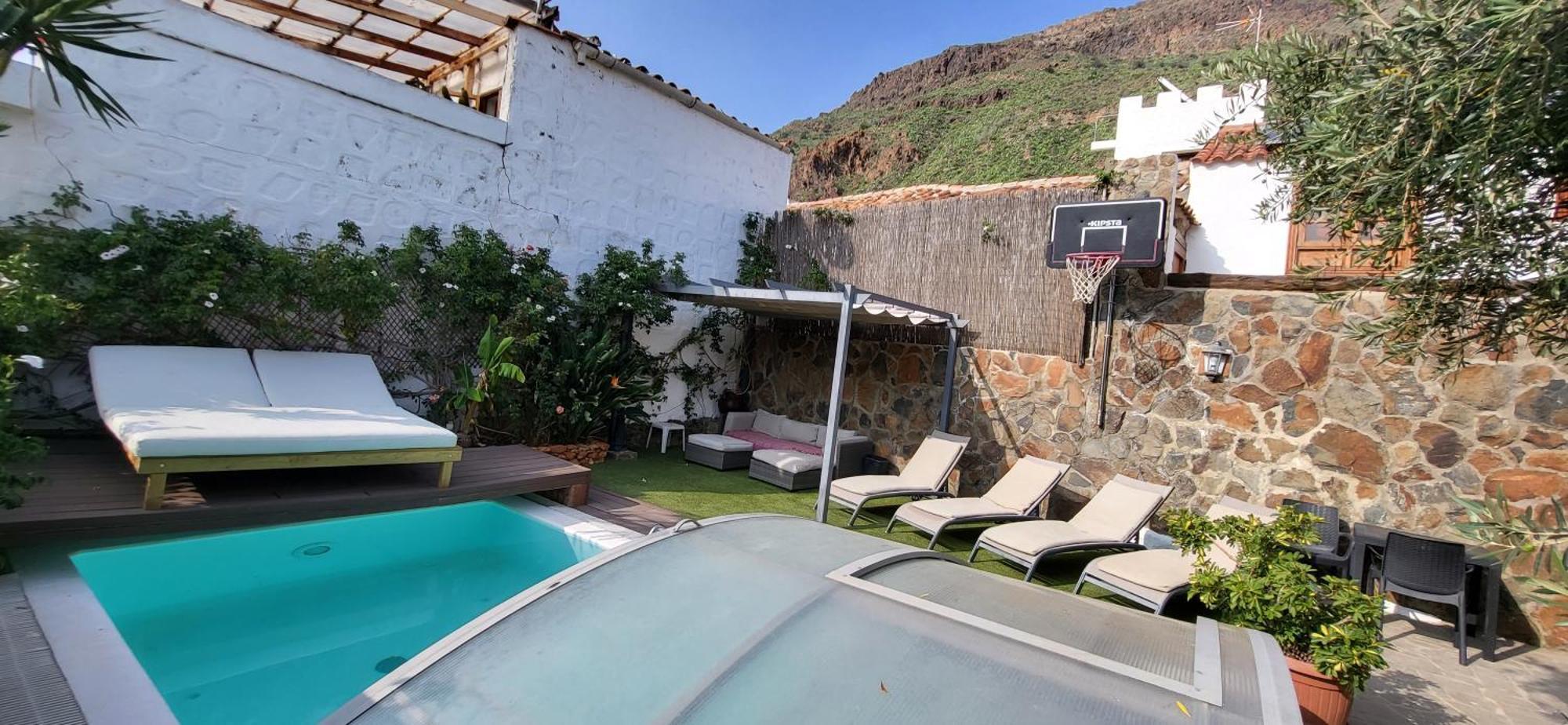 Casa Agustin Pool 27 ºc Villa ฟาตากา ภายนอก รูปภาพ